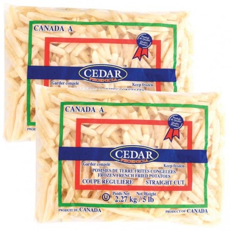 Cedar Frozen Potatoes Steak Cut 5Lb