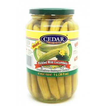 Pickled Wild Cucumbers 1L