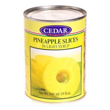 Pineapple Sliced In Syrup...