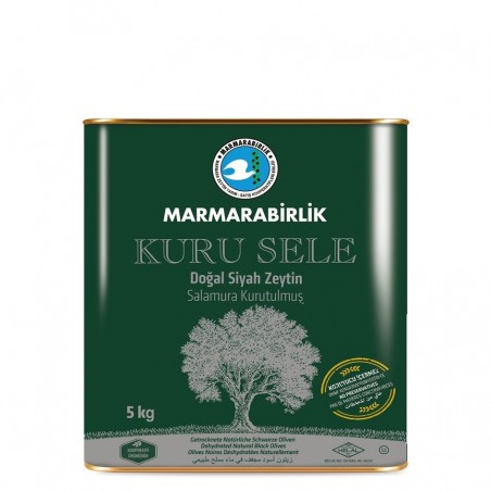 Natural Black Olives 5kg/Kuru Sele Dogal Siyah Zeytin 5kg