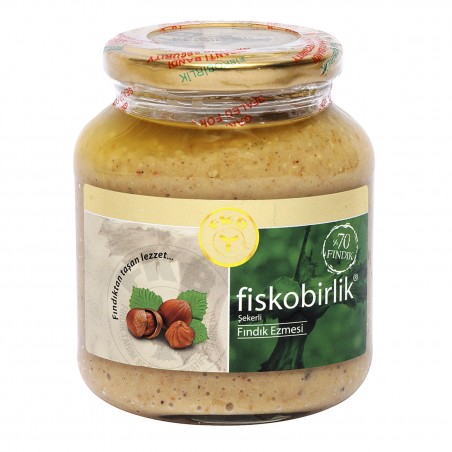 Fiskobirlik Sekerli Fındık Ezmesi/Hazelnut Paste 300gr