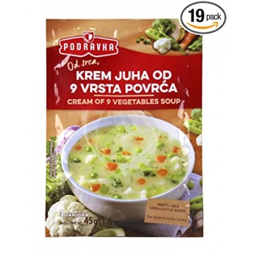 Cream Of 9 Vegetables -Soup...