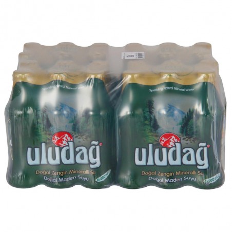 Uludag Sparkling Natural Mineral water 24x
