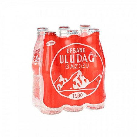 Uludag Mixed Fruit Flavour Carbonated Soft Drink 6x