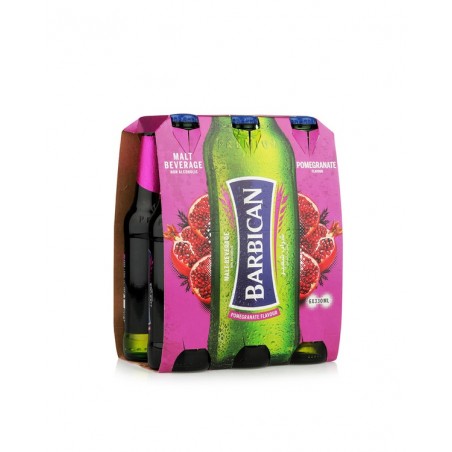 Pomegranate Non-Alcoholic Malt Beverage 6 x 330ml