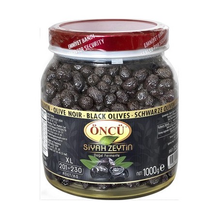 Öncü Doğal Salamura Siyah Zeytin (black olives)