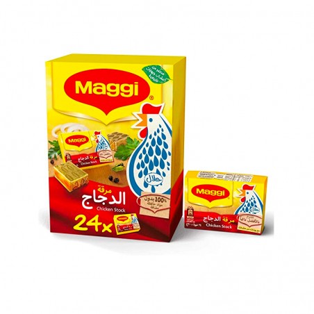 Maggi Chicken Stock 24x21g Box