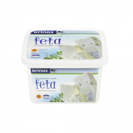 Greek Feta Cheese 1kg Tupper