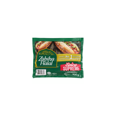 Zabiha Halal Spicy Supreme Wieners 10pcs